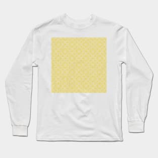 Geo Squares 2 Yellow Long Sleeve T-Shirt